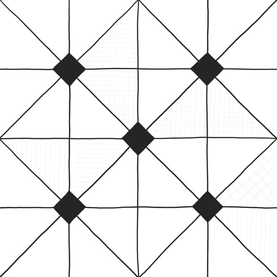 ЛБ Декор Керамогранит "Домино" Геометрия (30*30) (6032-0432)