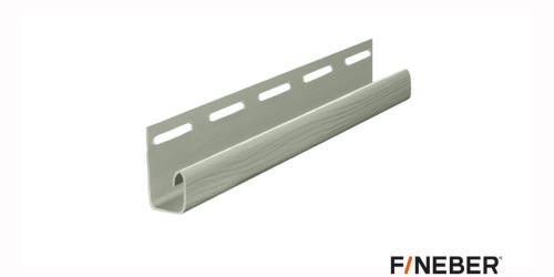 J - профиль к сайдингу FineBer Classic Color лайм 3050мм (по 40 шт)